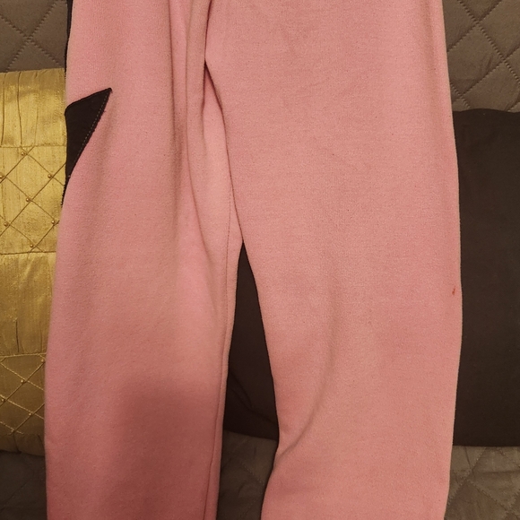 Aviator Nation Girls' Pink Lightning Bolt Sweatpants Size 10 - Picture 6 of 8